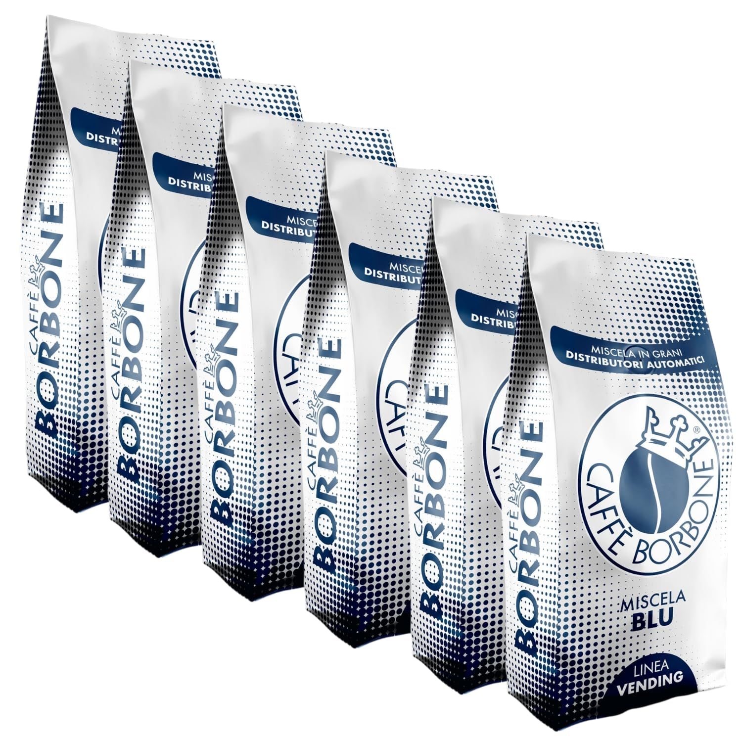 BLUE Blend Borbone Kaffeebohnen 1 kg x 6