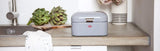 Wesco 235 001 Mini Grandy Brotkorb 17 x 18 x 12 cm (L/B/H) rosa, Edelstahl Frischhalteboxen Naty Shop