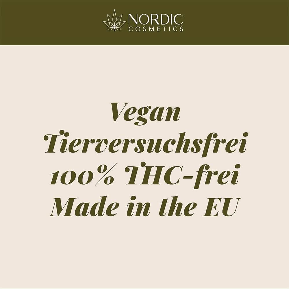 Nordic Cosmetics, Vegane Augencreme gegen Falten und Augenringe mit Hyaluronsäure, 10 ml Kosmetik und Schönheit Naty Shop