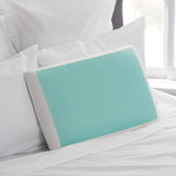Sealy SE '19 Essentials SM Aqua Bubble Gel Sheet, 1 MC (US) Kissen, Weiß, 61 x 40 x 14 cm Naty Shop Standardkissen Standardtitel