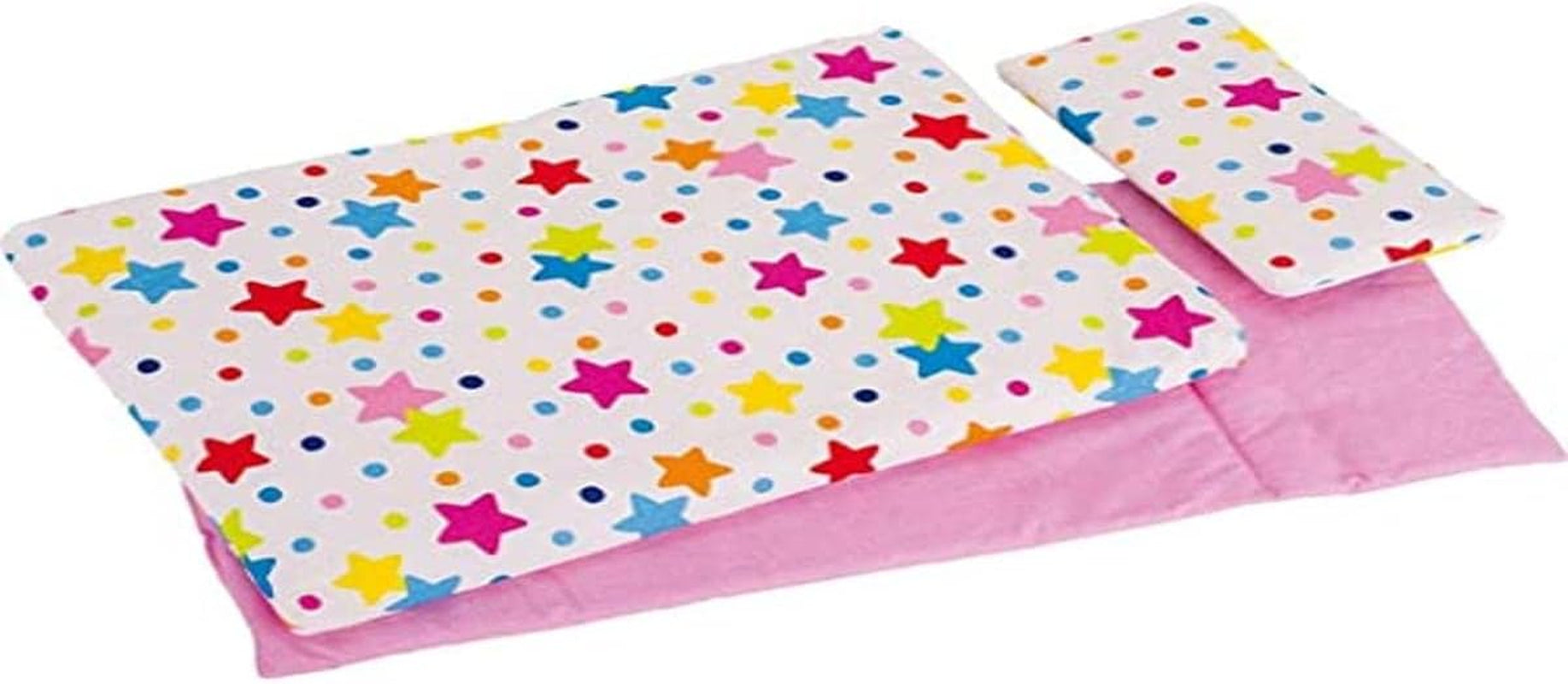 51564 Stars Puppenbettwäsche, sortiert, ab 3 Jahren