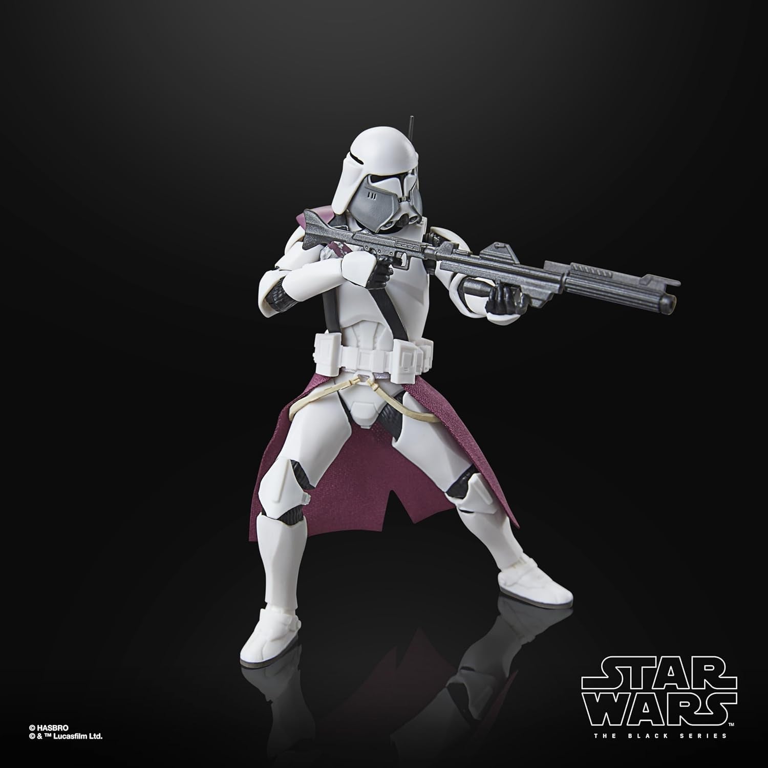 Star Wars Black Series Clone Commander Bacara, Star Wars: Ahsoka Premium-Sammelfigur (15 cm) Actionfiguren Naty Shop