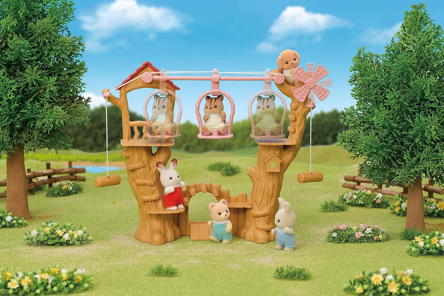 Sylvanian Families 5452 Baby Cable Car – Puppenhaus-Spielset
