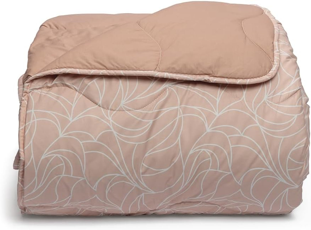 Foppapedretti Notte & Natura Petali Sanddecke, Einzelbettdecke, 100 % Baumwolle, hergestellt in Italien. Bettdecken und Steppdecken Naty Shop Wellenfischen Einzelbett