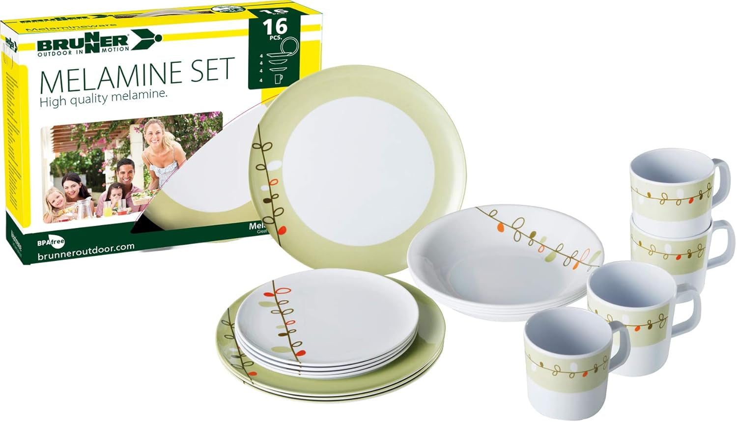 Melamin-Geschirrset im Esprit-Design