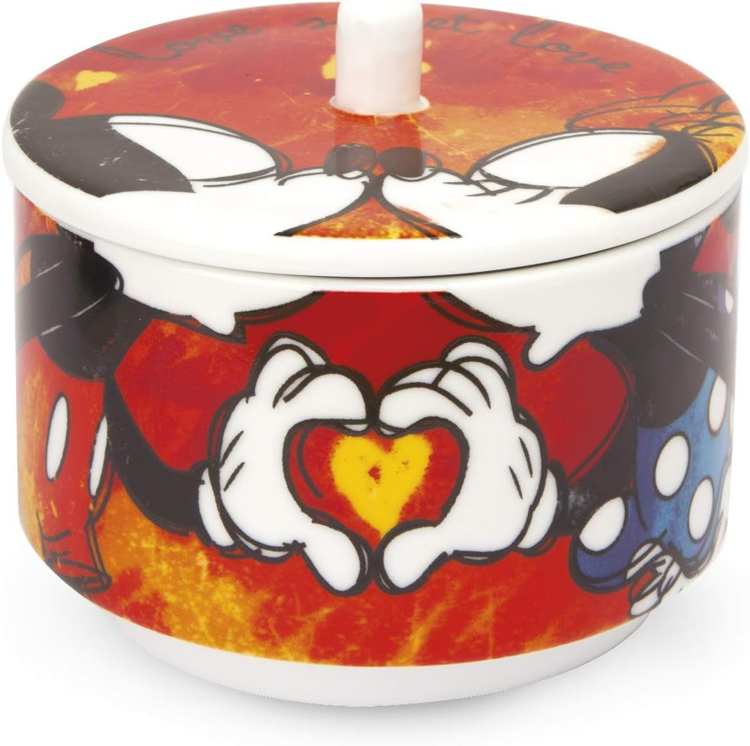 Egan, Modell Mickey Sweet Love, Porzellan, rot PWM41/S