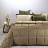 Caleffi moderne Bettdecke, Mikrofaser, Taupe, Doppelbett Bettdecken und Steppdecken Naty Shop Standardtitel