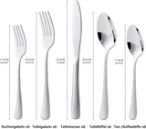 Kitchenboss Besteckset für 6 Personen: Besteckset 20 oder 30 Teile Kitchen Naty Shop