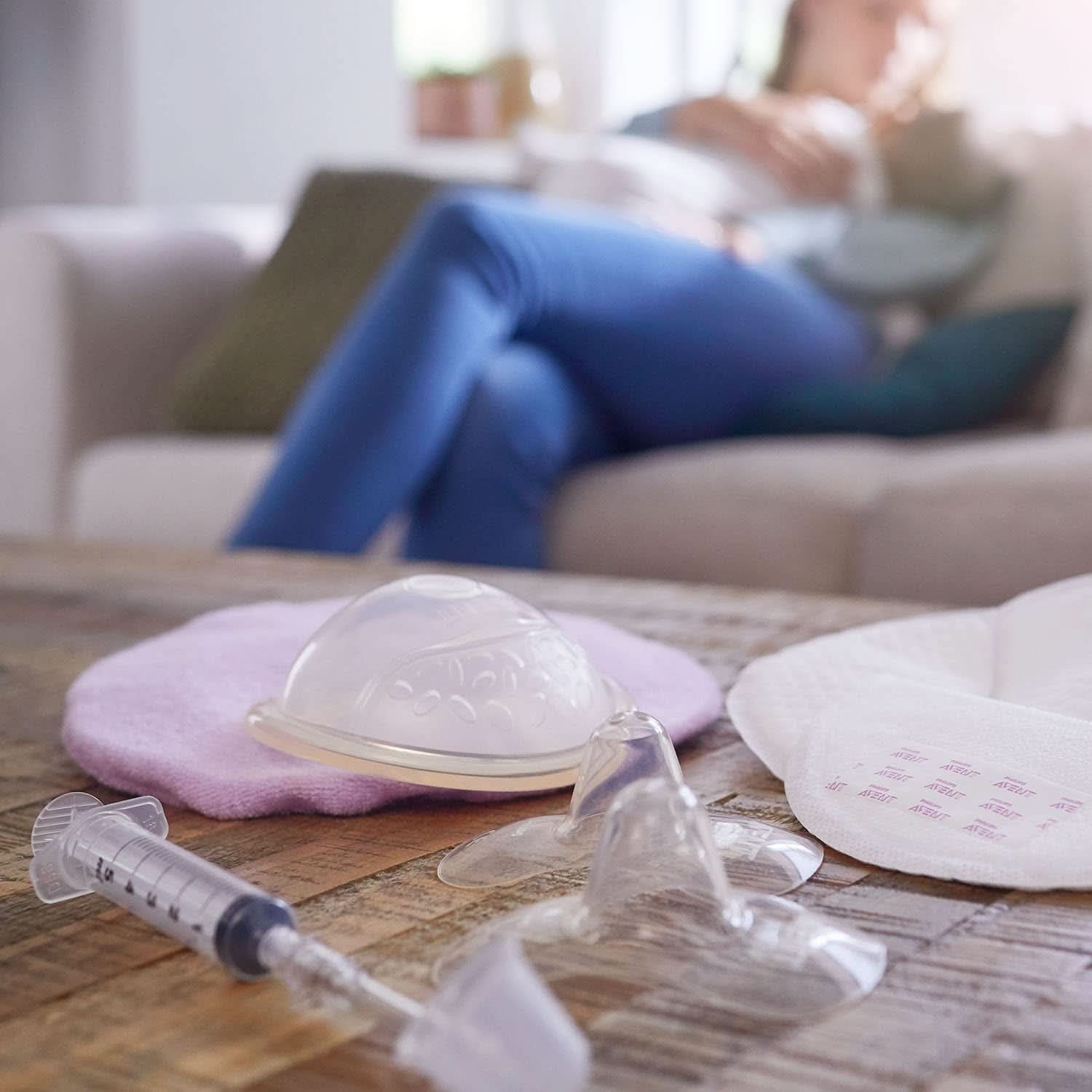 Philips Avent Brustwarzenschutz (Modell SCF153/03) Zubehör Essen und Stillen Bebe Naty Shop