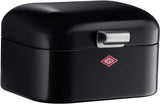 Wesco 235 001 Mini Grandy Brotkorb 17 x 18 x 12 cm (L/B/H) rosa, Edelstahl Frischhalteboxen Naty Shop Schwarz