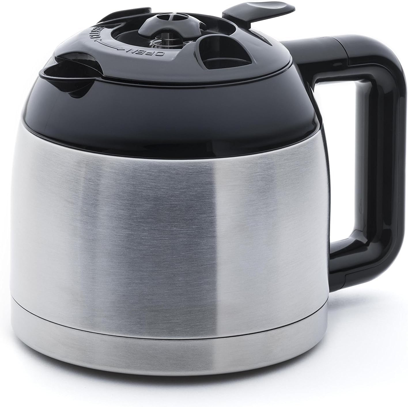 SYBF-CM025 Heißkaffeemaschine, Edelstahl, 1,2 Liter, Edelstahl