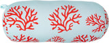 FISURA Strandkissen, Farbverlauf, 29 x 12 cm, Entspannungskissen, rosa, originelles Reisekissen, Polyester-Campingkissen, zerlegt, Naty Shop Corali Reisekissen