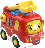 Vtech TUT TUT Baby Flitzer – Polizei – Für 1–5 Jahre & TUT TUT Baby Flitzer – Feuerwehrauto – Spielzeugauto mit Musik, Lichtknopf, Sätzen und interessanten Geräuschen – Für 1–5 Jahre Babyspielzeug Naty Shop
