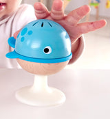 Rasselset mit Saugnapf Hape | Drei Tiere mit Beißringelementen, Schildkröte, Oktopus und Wal | Lernspielzeug ab 0 Monaten Bebe Toys Naty Shop