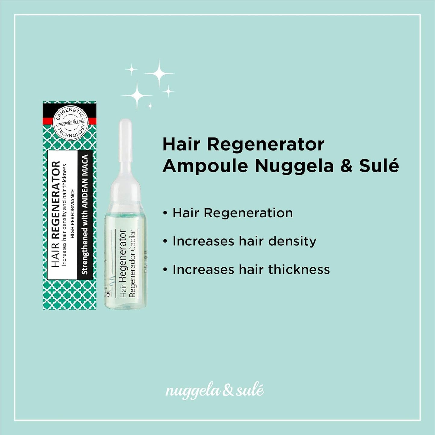 Nuggela & Sulé Haarspülungsampullen, 1 Woche Kur, 10 ml Nuggela Haarpflege