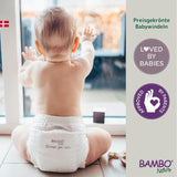 Bambo Nature Babywindeln, Größe 4 (7-14 kg) – 48 Stück. Premium-Windeln mit verbessertem Auslaufschutz | Ultimativer Komfort und Freiheit für aktive Kinder | Dermatologisch getestete Windeln