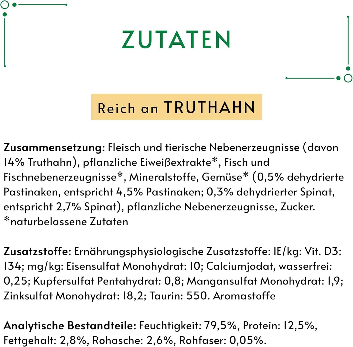 Gourmet Nature's Creation Nassfutter für Katzen in Gelee, natürlicher Truthahn, 12er-Pack (12 x 85 g)