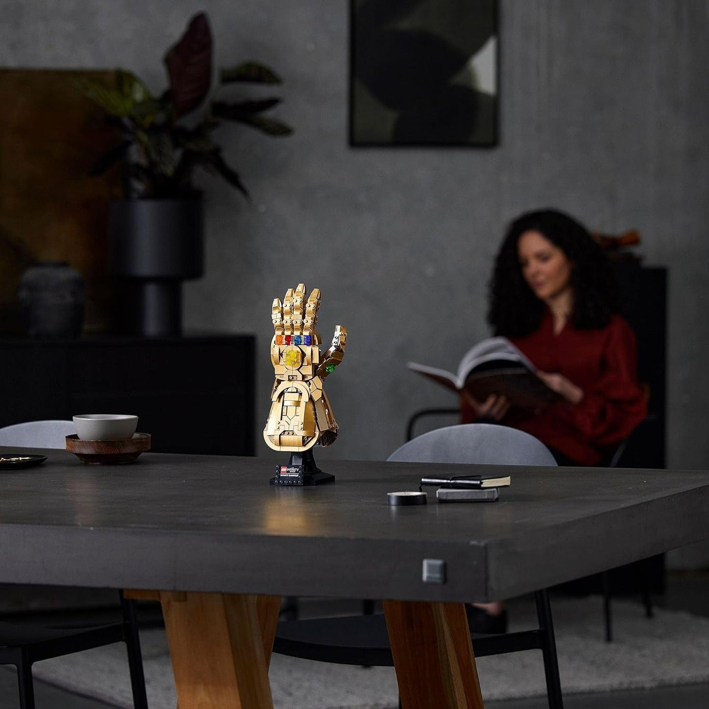 LEGO 76191 Marvel Super Heroes Infinity Glove Avengers Thanos Glove Modellbauset für Erwachsene Fanartikel Geschenk für Männer Frauen Sie Ihn Bausets Besuchen Sie den LEGO-Store