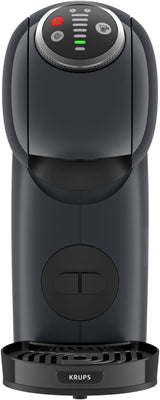NESCAFÉ Dolce Gusto Genio S Plus von Krups, kompakte Kapselkaffeemaschine, Fassungsvermögen 0,8 Liter, 1500 Watt, automatische Entkalkungswarnung, Space Grey, KP340B