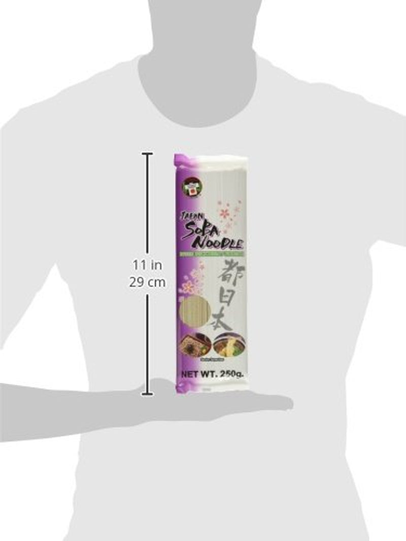Miyako Buchweizennudeln, trocken (Soba), 12er Pack (12 x 250g)