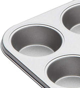 Kitchen Craft Muffin-Backblech, Antihaftbeschichtung, für 12 Muffins, 35 cm x 27 cm, Naty Shop Backformen und -bleche