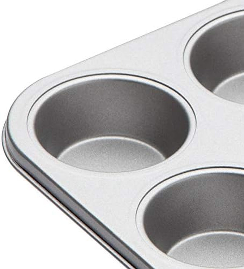 Kitchen Craft Muffin-Backblech, Antihaftbeschichtung, für 12 Muffins, 35 cm x 27 cm, Naty Shop Backformen und -bleche