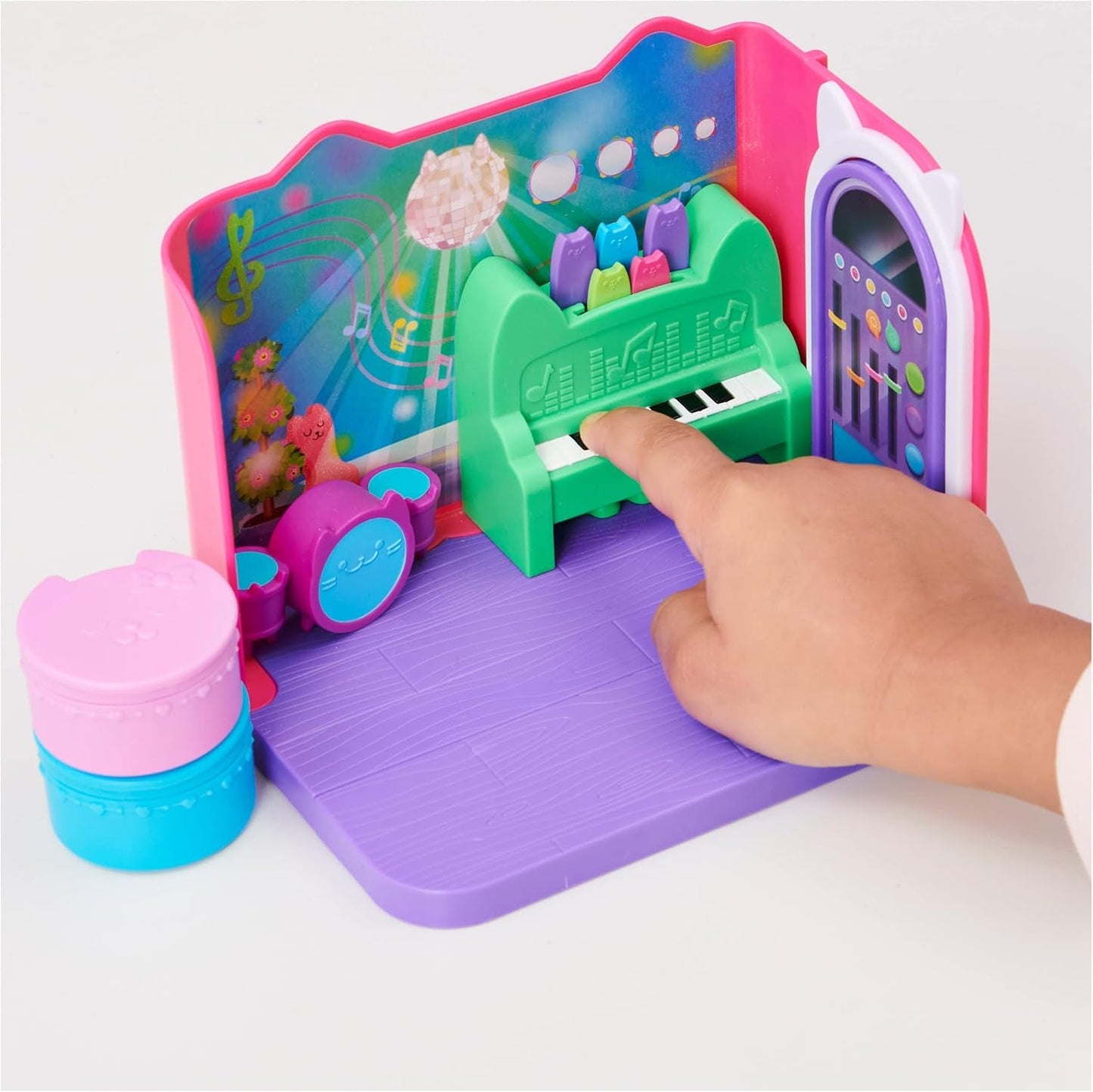 Gabby's Dollhouse Deluxe-Zimmer, Groovy Music Room und Deluxe-Zimmer, elegantes Verwöhnbad, Sea Kitten Bath