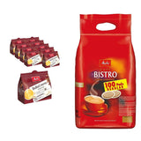 Melitta BellaCrema Intenso gemahlener Röstkaffee in Kaffee-Pads, 10 x 16 Pads & Café Bistro Röstkaffee in Kaffee-Pads, 100 Pads