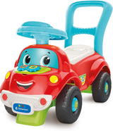 Clementoni – 17747 – Nicolò Go Go 3 in 1 – Reitauto, elektronischer Lernlautsprecher, erste Schritte, Lichter und Geräusche, Spiel für 1-Jährige – Made in Italy Spielzeug Bebe Naty Shop Standardtitel