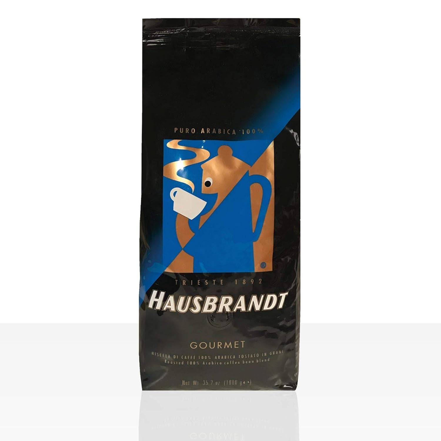 Espressokaffee Hausbrandt - Gourmet, Bohnen 1000g