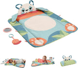Fisher-Price Riesenohr-Elefant – Entzückendes weiches Plüschtier mit extra großen Ohren, hergestellt aus 90 % recyceltem Kunststoff und FSC-zertifizierter Verpackung, für Babys ab 3 Monaten, HKD63 Babyspielzeug Naty Shop Panda