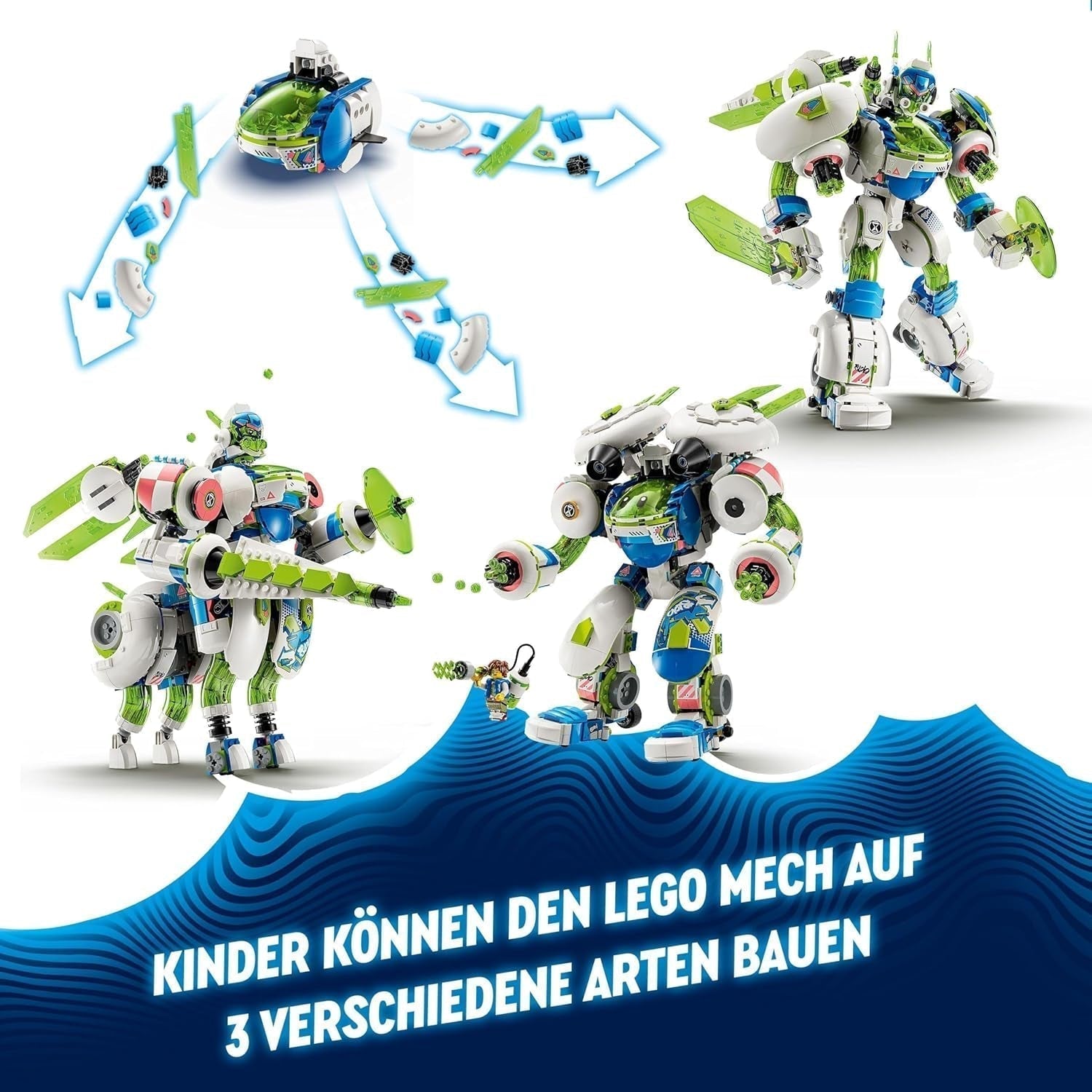LEGO Dreamzzz 3-in-1 Mateo und Z-Blob The Knight Mech Bausteine Spielset für 10 Jahre alte Jungen und Mädchen Kinder Geschenk Fantasy Set 3 Wege Roboter Abenteuerspielzeug 71485 Bausätze Beuche den LEGO-Store