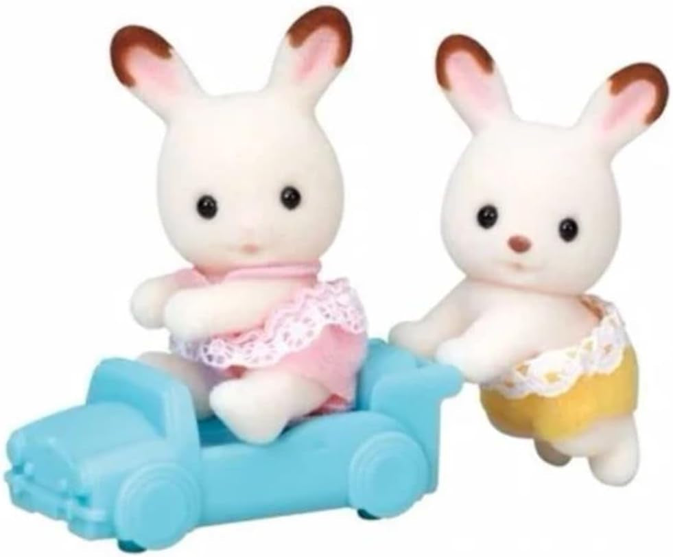 Sylvanian Families L5420 Schokoladenhasen-Zwillinge – Naty Shop Dolls Puppenhausfiguren