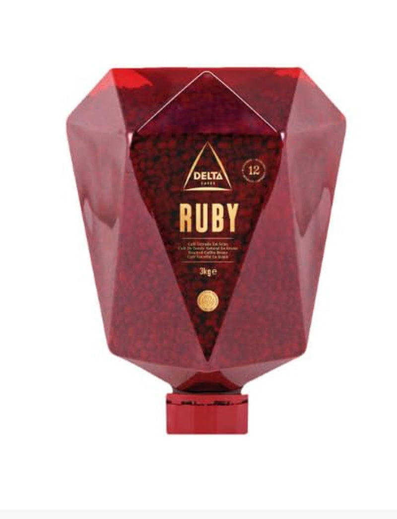 Delta Cafés – ganze Ruby-Kaffeebohnen, 3-kg-Box