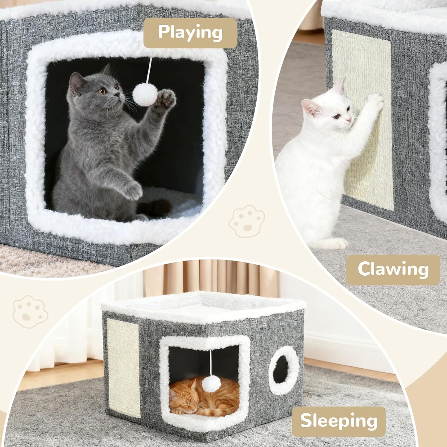 Decken und Möbel, Haustiere, Höhlen und Häuser, Katzen, Betten für Katzen, Katzenbetten, Matratzen