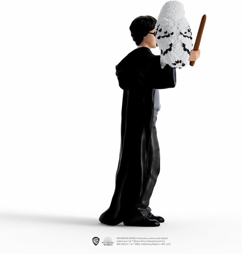 Schleich 42633 Harry Potter & Hedwig, ab 6 Jahren, HARRY POTTER – Figur, 4 x 2,5 x 10 cm, mehrfarbig/Ocean Tides Actionfiguren Naty Shop