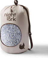 Night Lark Bettdecke ohne Bezug, Super-King-Size-Bett, 6 Tog, Frühling und Sommer – Blue Garden, superweiche Bettdecke, leicht, maschinenwaschbar, schnell trocknend, All-in-One-Wendebettdecken und Steppdecken, Naty Shop