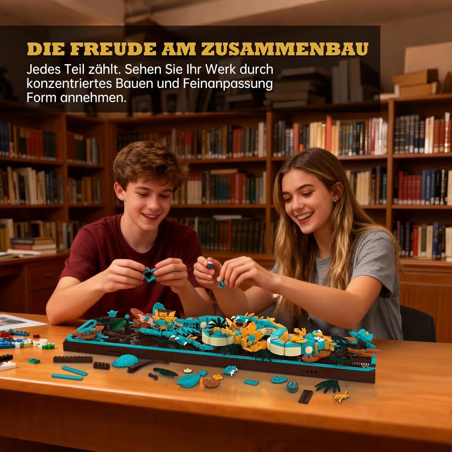 Mythischer Drache-Fliesenbausatz für Erwachsene, 3D-Göttliches Loong-Kunstbauspielzeug mit LED-Lichtern und Blumen, DIY-Drachen-Relief-Modellbausatz, kreative Geschenke und Dekorationen (1676 Teile)
