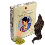 Henna & 3×Indigo – Dunkle Kastanie – Natürliche Haarfarbe – Pulver – 200 g Haarfärbemittel Naty Shop Standardtitel