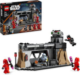 LEGO Star Wars: Das Mandalorianer-Duell zwischen Paz Vizsla und Moff Gideon, Bauspielzeug zum Sammeln für Kinder, Geschenkidee für kreative Jungen und Mädchen ab 7 Jahren, Mandalorianer-Spielzeug 75386 Bausets Beuche den LEGO-Store Standardtitel
