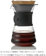 VDD-02B VD 700 ml V60 Dekanter mit Tropf, für 2-3 Tassen, transparent