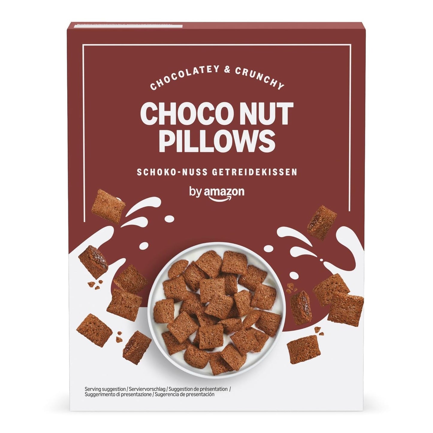 Schoko-Nuss-Kissen von Amazon, 375g