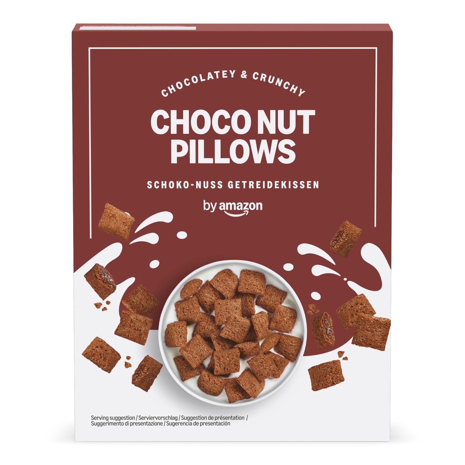 Schoko-Nuss-Kissen von Amazon, 375g