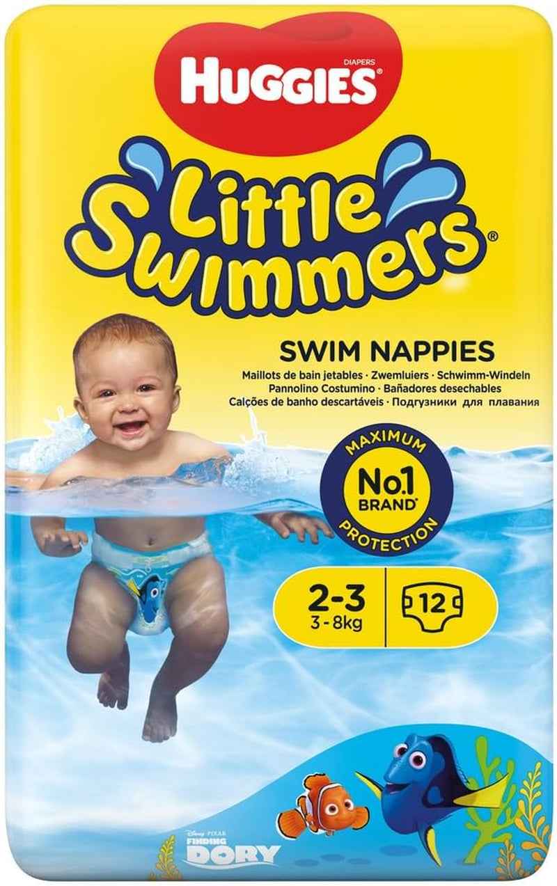 Huggies Little Swimmers Schwimmwindeln, Größe 3–4 (7–15 kg), 1 Packung mit 20 Stück