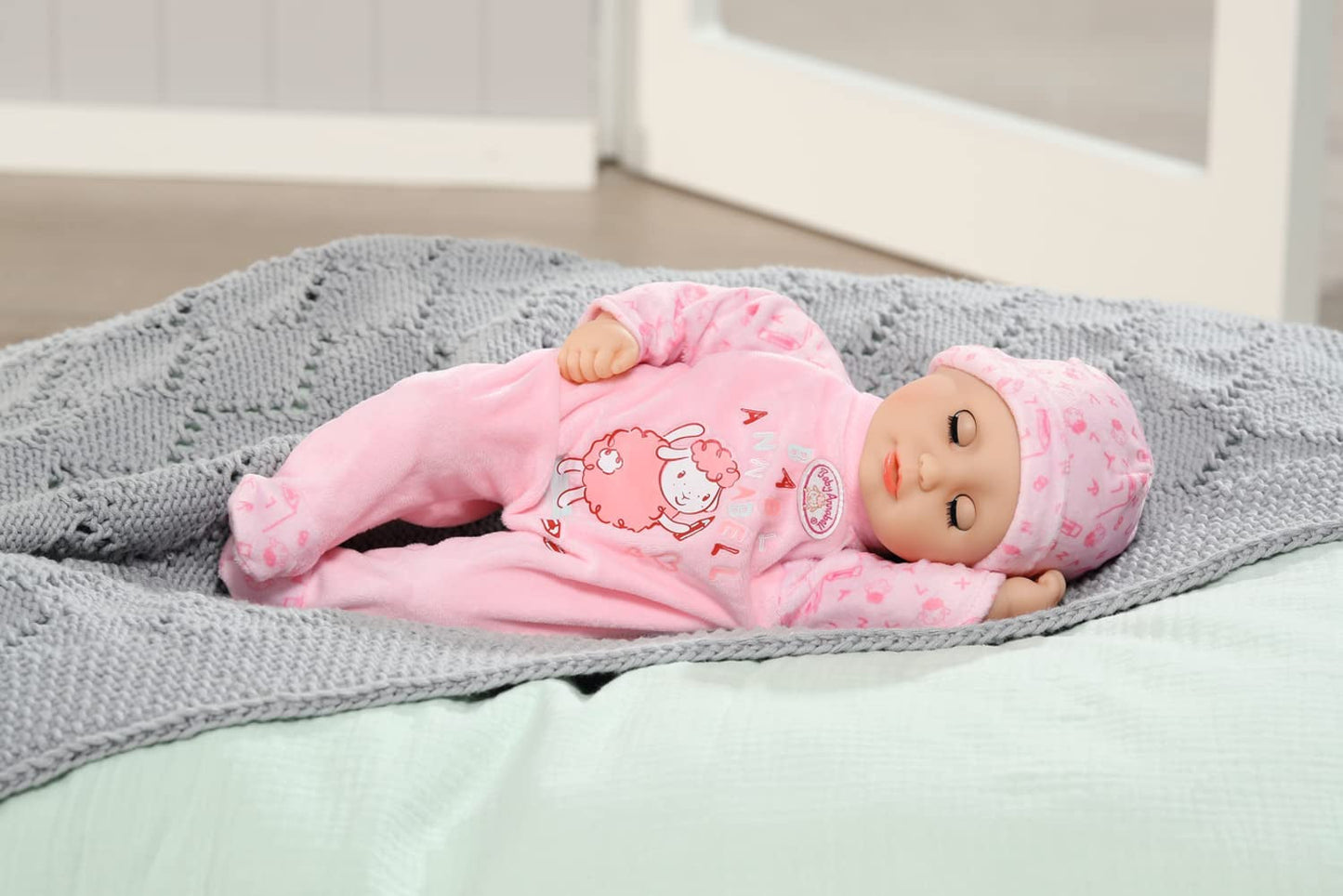 Annabell Little Annabell Kuschelpuppe 36cm, mit Stoffkörper und Schlafaugen, 36cm, 709870 Zapf Creation