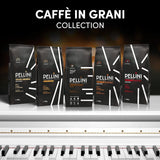 Pellini N.82 Vivace, Kaffeebohnen für Espresso 1 kg, Arabica- und Robusta-Mischung mit kräftigem und ausgefungem Geschmack, mittlere Röstung