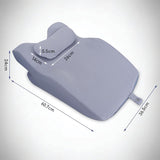 Lesekissen für Bett und Sofa, Federkissen, Bettkissen aus Memory-Schaum, Seitenschläferkissen, ergonomisches Rückenstützkissen zum Lesen und Fernsehen