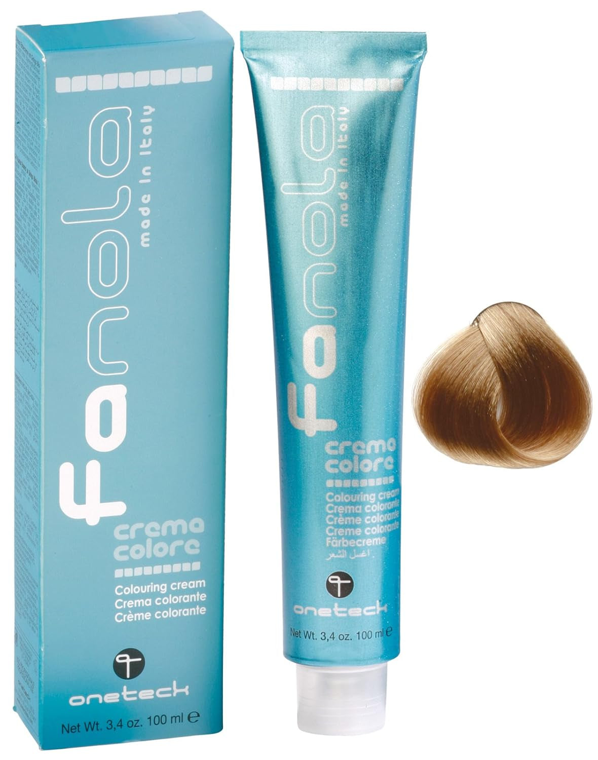 Fanola crema colore Colorationscreme 7,0 Blond, 100 ml Haarfärbemittel Naty Shop 9,00 Intensives sehr helles Blond