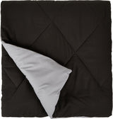 Amazon Basics Bettbezug aus Mikrofaser, beidseitig verwendbar, 220 x 240 cm, grau / schwarz Bettdecken und Steppdecken Naty Shop