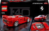 LEGO Speed Champions Ferrari F40 Supersportwagen, Spielset mit baubarem Spielzeugauto und Minifiguren-Fahrer, Sammelbauset für Kinder, Geschenk für Jungen und Mädchen 76934 Bausets Besuchen Sie den LEGO-Store